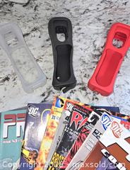 MaxSold Auction: Assorted Wii Remote Skins & Comics - Kingston (Ontario, Canada) SELLER MANAGED Downsizing Online Auction - Morenz Crescent