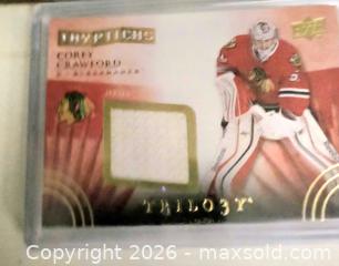 MaxSold Auction: Corey Crawford Jersey Card - Kingston (Ontario, Canada) SELLER MANAGED Downsizing Online Auction - Morenz Crescent