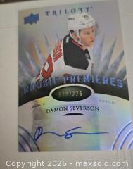 MaxSold Auction: Damon Severson Autographed Card /225 - Kingston (Ontario, Canada) SELLER MANAGED Downsizing Online Auction - Morenz Crescent