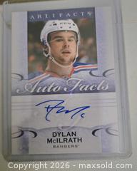 MaxSold Auction: Dylan McILrath Autographed Card  - Kingston (Ontario, Canada) SELLER MANAGED Downsizing Online Auction - Morenz Crescent