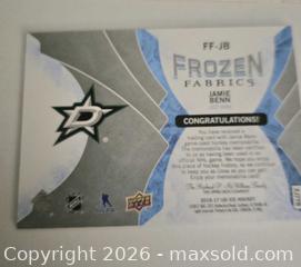 MaxSold Auction: Jamie Benn Jersey Card - Kingston (Ontario, Canada) SELLER MANAGED Downsizing Online Auction - Morenz Crescent