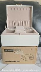 MaxSold Auction: New- SONGMICS Jewelry Box - Kingston (Ontario, Canada) SELLER MANAGED Downsizing Online Auction - Morenz Crescent