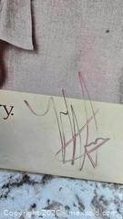 MaxSold Auction: SIGNED-  Michael Damian Record  - Kingston (Ontario, Canada) SELLER MANAGED Downsizing Online Auction - Morenz Crescent