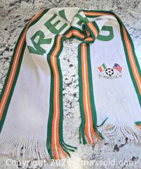 MaxSold Auction: VINTAGE- 1994 WORLD CUP IRELAND SCARF - Kingston (Ontario, Canada) SELLER MANAGED Downsizing Online Auction - Morenz Crescent