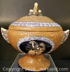 MaxSold Auction: Antique Czechoslovakia Amphora Covered Jar - Aurora (Ontario, Canada) PARTNER MANAGED Downsizing Online Auction - Murray Drive