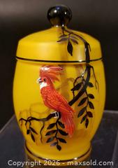 MaxSold Auction: Antique Enamelled Covered Dresser Jar - Aurora (Ontario, Canada) PARTNER MANAGED Downsizing Online Auction - Murray Drive