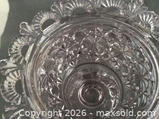 MaxSold Auction: Antique Pressed Glass Creamer and Sugar Bowl  - Aurora (Ontario, Canada) PARTNER MANAGED Downsizing Online Auction - Murray Drive