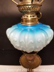 MaxSold Auction: Antique Victorian Glass Peg Lamp - Aurora (Ontario, Canada) PARTNER MANAGED Downsizing Online Auction - Murray Drive