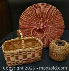 MaxSold Auction: Antique/Vintage Indigenous Hand Made Baskets - Aurora (Ontario, Canada) PARTNER MANAGED Downsizing Online Auction - Murray Drive