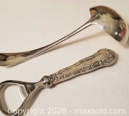 MaxSold Auction: BIRKS Sterling Ladle & Bottle Opener - Aurora (Ontario, Canada) PARTNER MANAGED Downsizing Online Auction - Murray Drive