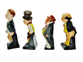 MaxSold Auction: Four Royal Doulton Dickens Character Figurines  - Aurora (Ontario, Canada) PARTNER MANAGED Downsizing Online Auction - Murray Drive