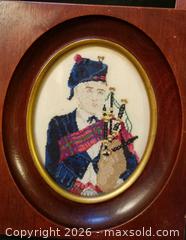 MaxSold Auction: Small Vintage Scottish Lad and Lassie Needlepoint Pictures - Aurora (Ontario, Canada) PARTNER MANAGED Downsizing Online Auction - Murray Drive