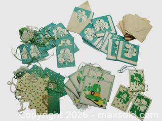 MaxSold Auction: St. Parick's Day Bridge Tallies & More  - Aurora (Ontario, Canada) PARTNER MANAGED Downsizing Online Auction - Murray Drive