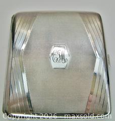 MaxSold Auction: Sterling Silver Art Deco Cigs Case  - Aurora (Ontario, Canada) PARTNER MANAGED Downsizing Online Auction - Murray Drive