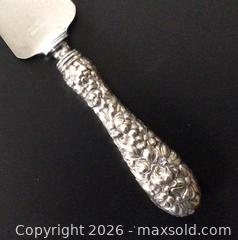 MaxSold Auction: Sterling Silver Pie Cake Lifter - Aurora (Ontario, Canada) PARTNER MANAGED Downsizing Online Auction - Murray Drive