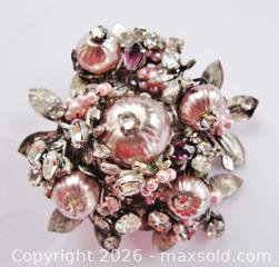 MaxSold Auction: Unsigned Miriam Haskell Style Brooch  - Aurora (Ontario, Canada) PARTNER MANAGED Downsizing Online Auction - Murray Drive