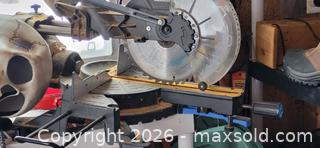 MaxSold Auction: Cross cut compound miter saw - Ottawa (Ontario, Canada) SELLER MANAGED Downsizing Online Auction - Mowat Street