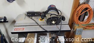 MaxSold Auction: Ryobi router table with router  - Ottawa (Ontario, Canada) SELLER MANAGED Downsizing Online Auction - Mowat Street