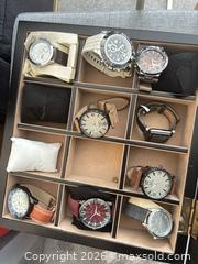 MaxSold Auction: Lot of men’s watches - untested - Ottawa (Ontario, Canada) SELLER MANAGED Downsizing Online Auction - Darvoy Mews