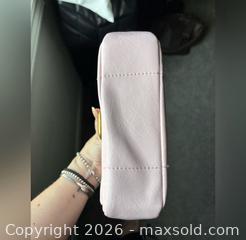 MaxSold Auction: Songmont | Small Chocolate Bag in Light Pink - Ottawa (Ontario, Canada) SELLER MANAGED Downsizing Online Auction - Darvoy Mews