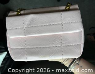 MaxSold Auction: Songmont | Small Chocolate Bag in Light Pink - Ottawa (Ontario, Canada) SELLER MANAGED Downsizing Online Auction - Darvoy Mews