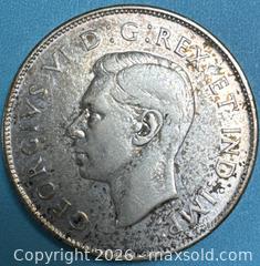 MaxSold Auction: 1947 Canadian 50 Cent Silver Coin - Lincoln (Ontario, Canada) SELLER MANAGED Downsizing Online Auction - Bartlett Road - Beamsville (STORAGE)