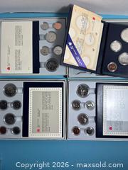 MaxSold Auction: 4 Royal Canadian Mint Specimen Coin Sets (1980s) - Lincoln (Ontario, Canada) SELLER MANAGED Downsizing Online Auction - Bartlett Road - Beamsville (STORAGE)