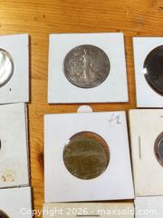 MaxSold Auction: Assorted old coins including Walking Liberty Silver Coin - Toronto (Ontario, Canada) SELLER MANAGED Downsizing Online Auction -  Bathurst Street (CONDO)