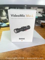 MaxSold Auction: Rode VideoMic-BRAND NEW - Toronto (Ontario, Canada) SELLER MANAGED Downsizing Online Auction -  Bathurst Street (CONDO)