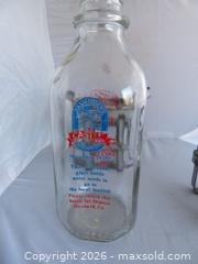 MaxSold Auction: 2 Local Milk Bottles with holders - San Bruno (California, USA) SELLER MANAGED Downsizing Online Auction - 2nd Avenue