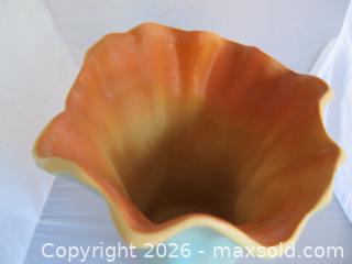 MaxSold Auction: 9" Roseville "Florane Vase" - San Bruno (California, USA) SELLER MANAGED Downsizing Online Auction - 2nd Avenue