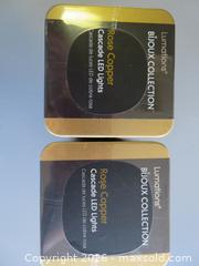 MaxSold Auction: Cascade LED Lights - 2 unopen boxes - San Bruno (California, USA) SELLER MANAGED Downsizing Online Auction - 2nd Avenue