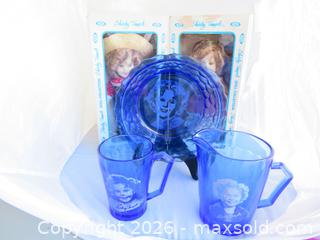 MaxSold Auction: Lot of 5 Shirley Temple - dishes and dolls - San Bruno (California, USA) SELLER MANAGED Downsizing Online Auction - 2nd Avenue