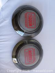 MaxSold Auction: Pair Smoke Grey Ashtrays from John Ascuaga's Nugget - Reno - San Bruno (California, USA) SELLER MANAGED Downsizing Online Auction - 2nd Avenue