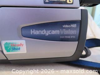 MaxSold Auction: Sony Handy Cam Video Recorder CCD-TRV98 Hi8 - San Bruno (California, USA) SELLER MANAGED Downsizing Online Auction - 2nd Avenue