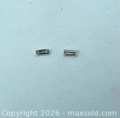 MaxSold Auction: Genuine! VVS!  RARE (0.10ctw) Small champagne baguettes! - Toronto (Ontario, Canada) SELLER MANAGED Downsizing Online Auction -  Queen Street East