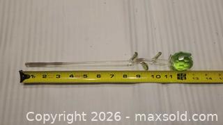 MaxSold Auction: Decorative Glass Tulip Stem Set with Vase - Ottawa (Ontario, Canada) SELLER MANAGED Downsizing Online Auction - Sarsfield Road