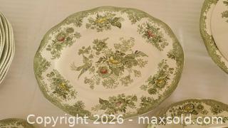 MaxSold Auction: Enoch Wedgwood Kent Dinnerware Set — Orienta Pheasant Green - Ottawa (Ontario, Canada) SELLER MANAGED Downsizing Online Auction - Sarsfield Road
