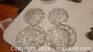 MaxSold Auction: Pair of Clear Pressed Glass Lidded Trinket/Candy Dishes - Ottawa (Ontario, Canada) SELLER MANAGED Downsizing Online Auction - Sarsfield Road