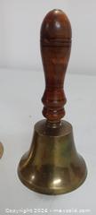 MaxSold Auction: Set of 3 Brass and Wood Hand Bells - Ottawa (Ontario, Canada) SELLER MANAGED Downsizing Online Auction - Sarsfield Road