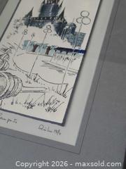 MaxSold Auction: SERGE PAQUE "Rue des Remparts" QUEBEC 1974 ORIGINAL WATERCOLOR PAINTING - Toronto (Ontario, Canada) SELLER MANAGED Downsizing Online Auction - Kempsell Crescent