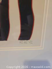 MaxSold Auction: Tribal Stripes serigraph by Irene Klar 1992 - Toronto (Ontario, Canada) SELLER MANAGED Downsizing Online Auction - Kempsell Crescent