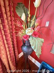 MaxSold Auction: Decorative Ceramic Vase with Metal Stand & Faux Flowers B - Whitchurch-Stouffville (Ontario, Canada) Downsizing Online Auction - Grayfield Drive