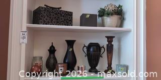 MaxSold Auction: Decorative Urn / Vase / Planter / Candle Holder B - Whitchurch-Stouffville (Ontario, Canada) Downsizing Online Auction - Grayfield Drive