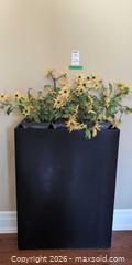 MaxSold Auction: Faux Flower Arrangements with Tall Black Planter B - Whitchurch-Stouffville (Ontario, Canada) Downsizing Online Auction - Grayfield Drive