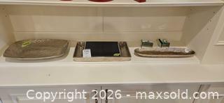 MaxSold Auction: Hammered Metal Tray, Cheese Board, Long Dish and Trinket Boxes B - Whitchurch-Stouffville (Ontario, Canada) Downsizing Online Auction - Grayfield Drive