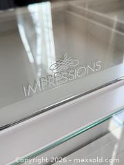 MaxSold Auction: Impressions Vanity Makeup Table with Mirror and Stool D - Whitchurch-Stouffville (Ontario, Canada) Downsizing Online Auction - Grayfield Drive