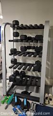 MaxSold Auction: Life Fitness Dumbbell Rack D - Whitchurch-Stouffville (Ontario, Canada) Downsizing Online Auction - Grayfield Drive