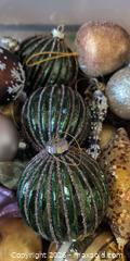 MaxSold Auction: Mixed Christmas Tree Ornaments Assorted Materials with Storage Box B - Whitchurch-Stouffville (Ontario, Canada) Downsizing Online Auction - Grayfield Drive