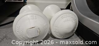 MaxSold Auction: Mixed Dumbbells and Accessories Lot - York Hex, Neoprene, Plastic C - Whitchurch-Stouffville (Ontario, Canada) Downsizing Online Auction - Grayfield Drive